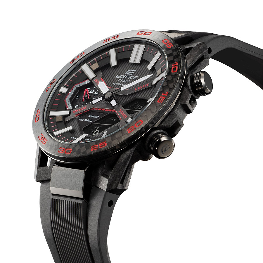 Часы Casio Edifice ECB-2000PB-1ADF (ECB-2000PB-1A) — каучук, мужские