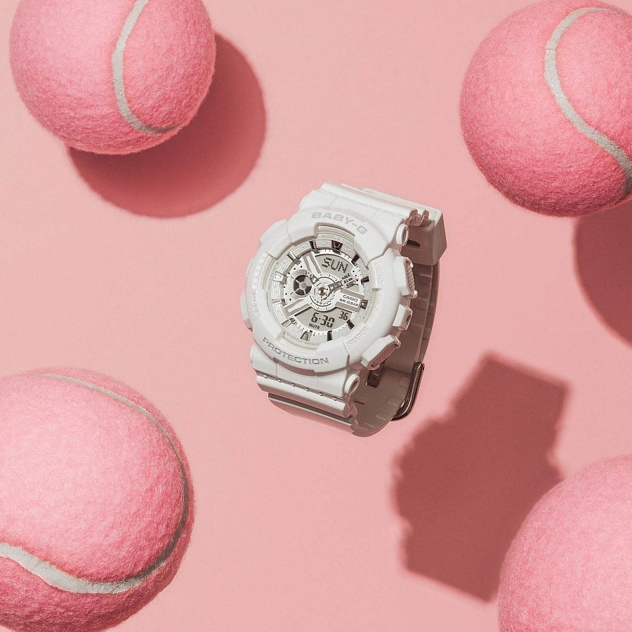 Часы Casio Baby-G BA-110X-7A3 — кварцевые, пластик