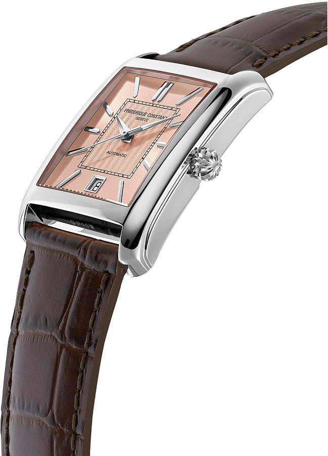 Часы Frederique Constant Classics Carree Automatic FC-303SAL4C6 — механические, металл сталь