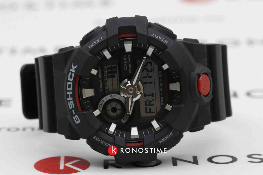 Часы Casio G-Shock GA-700-1ADR (GA-700-1A) — мужские, пластик