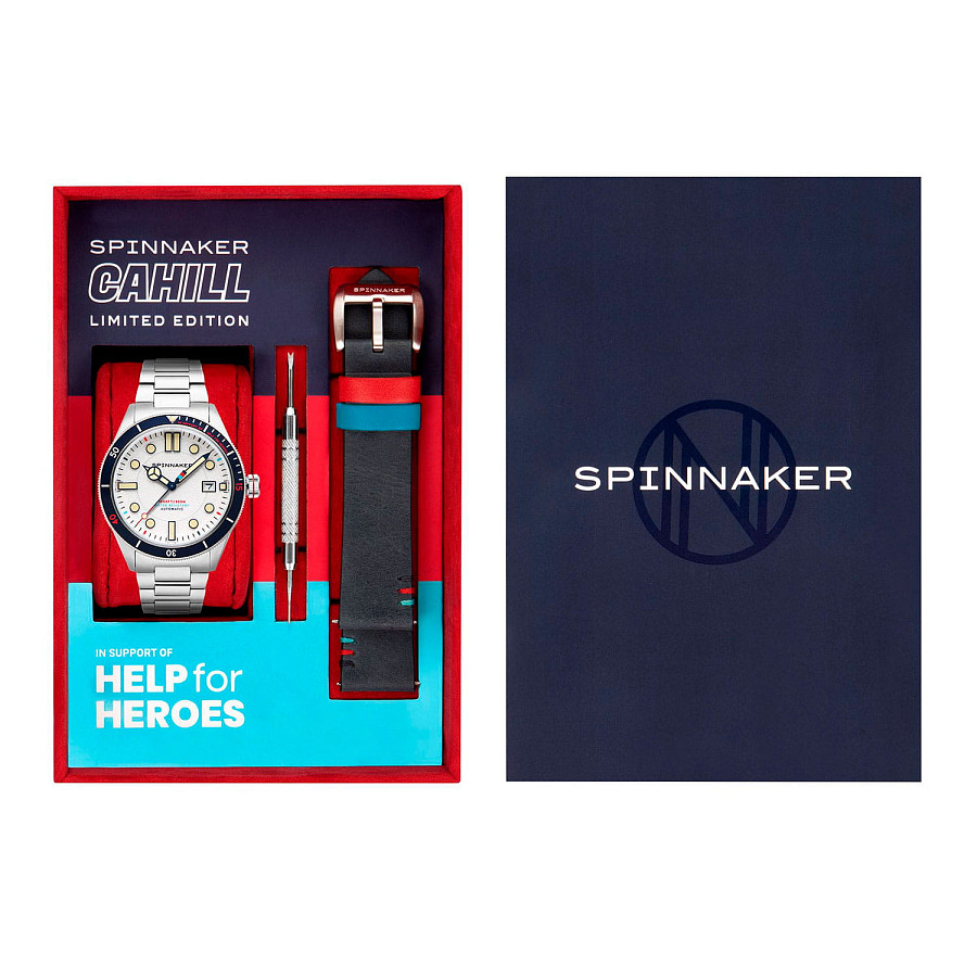 Часы Spinnaker Cahill SP-5096-66-HH — механические, сталь металл