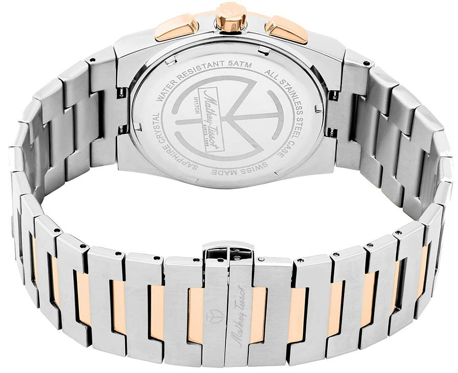 Часы Mathey-Tissot Zoltan H117CHSK — нержавеющая сталь с pvd-покрытием, мужские