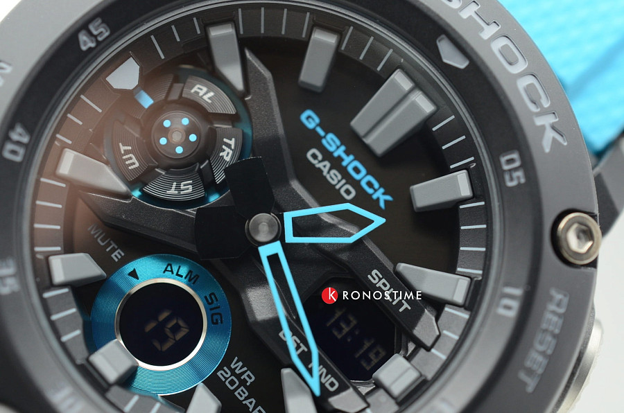 Часы Casio G-Shock GA-2000-1A2DR (GA-2000-1A2) — карбон, Япония