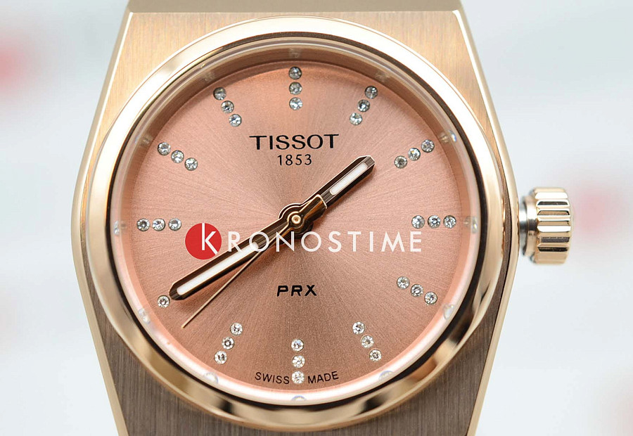 Часы Tissot PRX 25 mm T137.010.33.506.00 — металл сталь, Швейцария