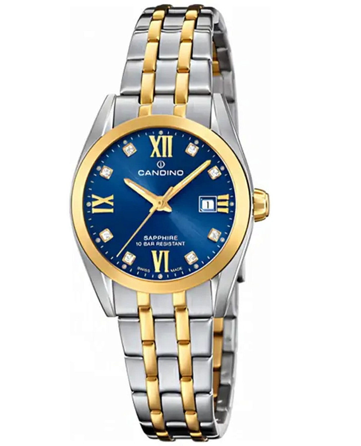 Часы Candino Couple Quartz C4704/B — женские, синий