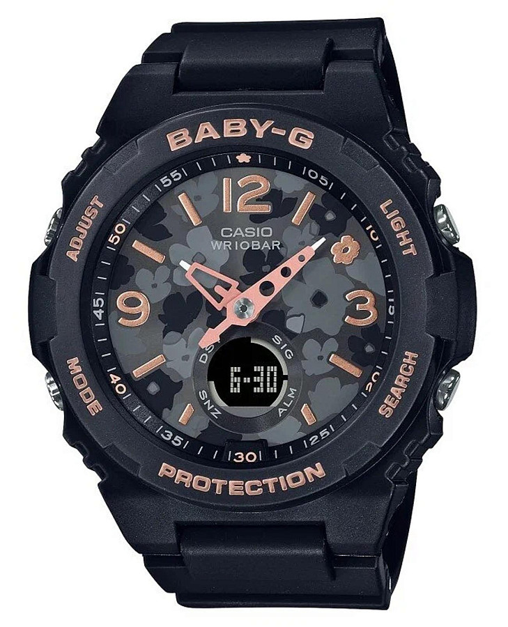 Часы Casio Baby-G BGA-260FL-1ADR — женские, черный