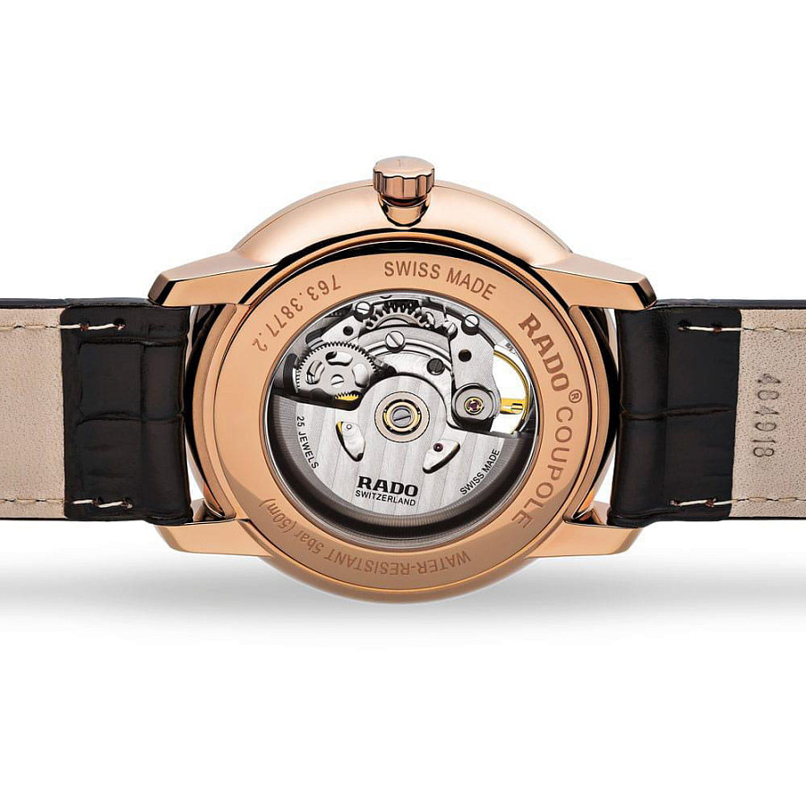 Часы Rado Coupole Classic Automatic Power Reserve R22879215 — сталь металл, Швейцария