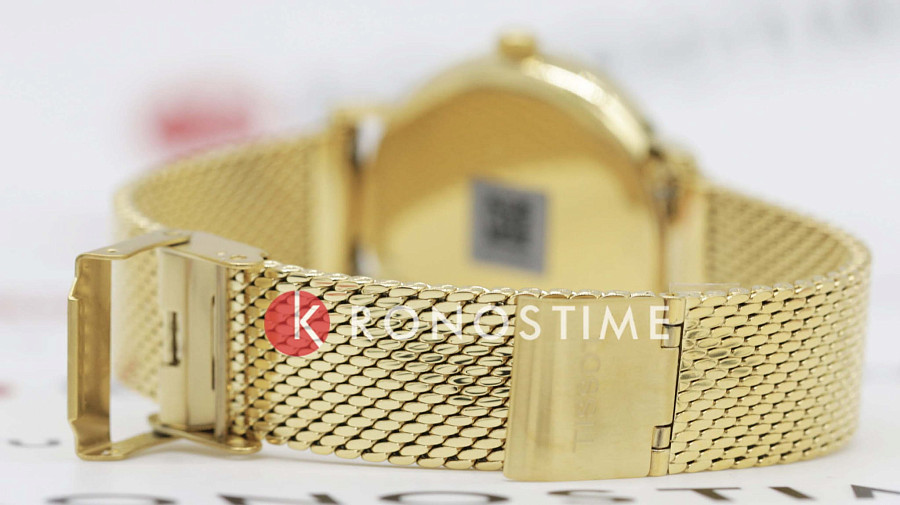 Часы Tissot Everytime Lady T143.210.33.021.00 — женские, золотистый