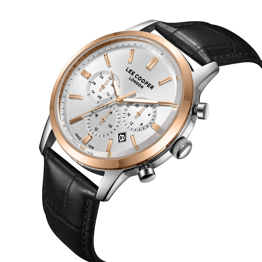 Часы Lee Cooper LC08186.531 — кварцевые, металл сталь