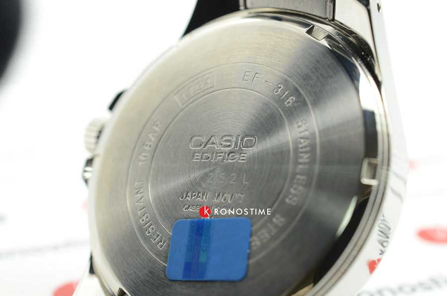 Часы Casio Edifice EF-316D-2A — Япония, кварцевые