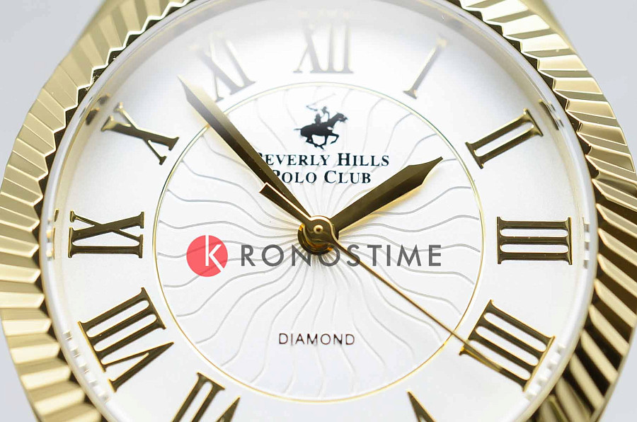 Часы Beverly Hills Polo Club BP3571C.120 — нержавеющая сталь с ip-покрытием, женские