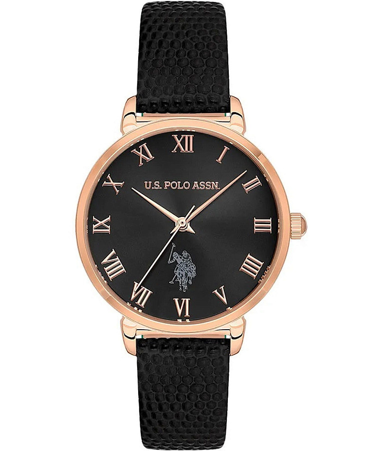 Часы U.S. Polo Assn. Stile USPA2077-01 — женские, черный