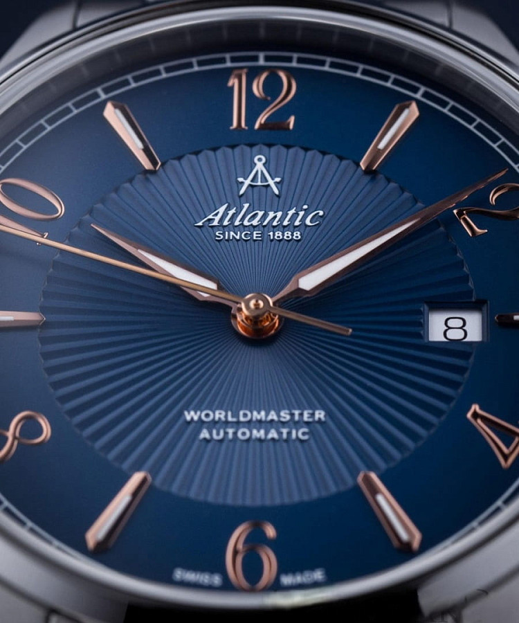 Часы Atlantic 52759.41.55RM — сталь металл, Швейцария