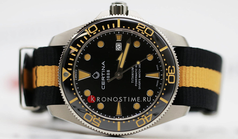 Часы Certina DS Action Diver C032.607.48.051.00 — Швейцария, механические