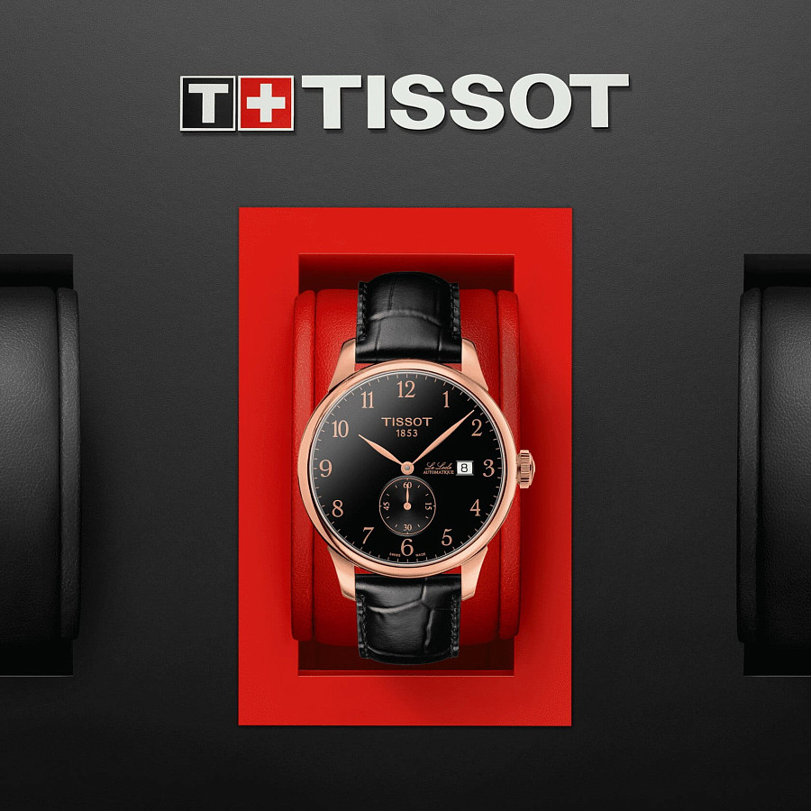 Часы Tissot Le Locle Automatic Petite Seconde T006.428.36.052.00 — черный, сталь металл