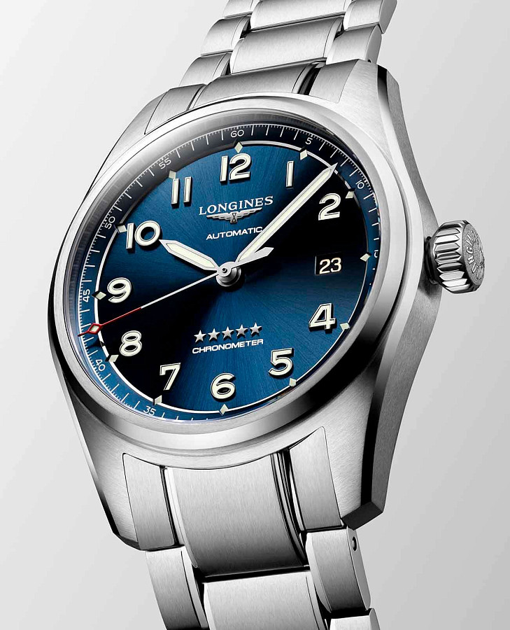 Часы Longines Spirit L3.810.4.93.6 — сталь, Швейцария