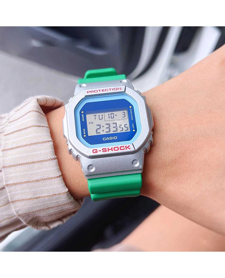 Часы Casio G-Shock DW-5600EU-8A3DR (DW-5600EU-8A3) — электронные, пластик