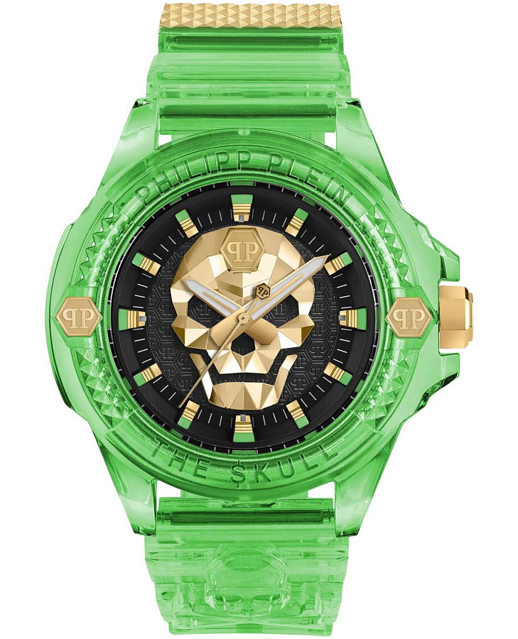 Часы Philipp Plein Skull Synthetic PWWAA0924 — женские, черный