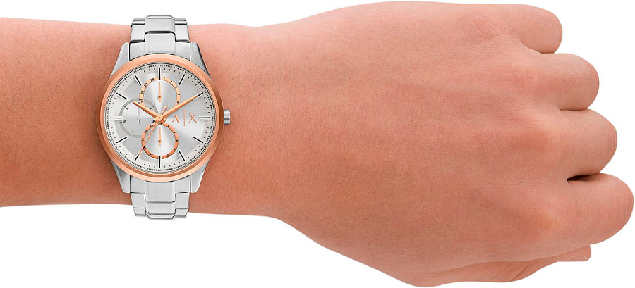 Часы Armani Exchange Dante AX1870 — кварцевые, металл сталь
