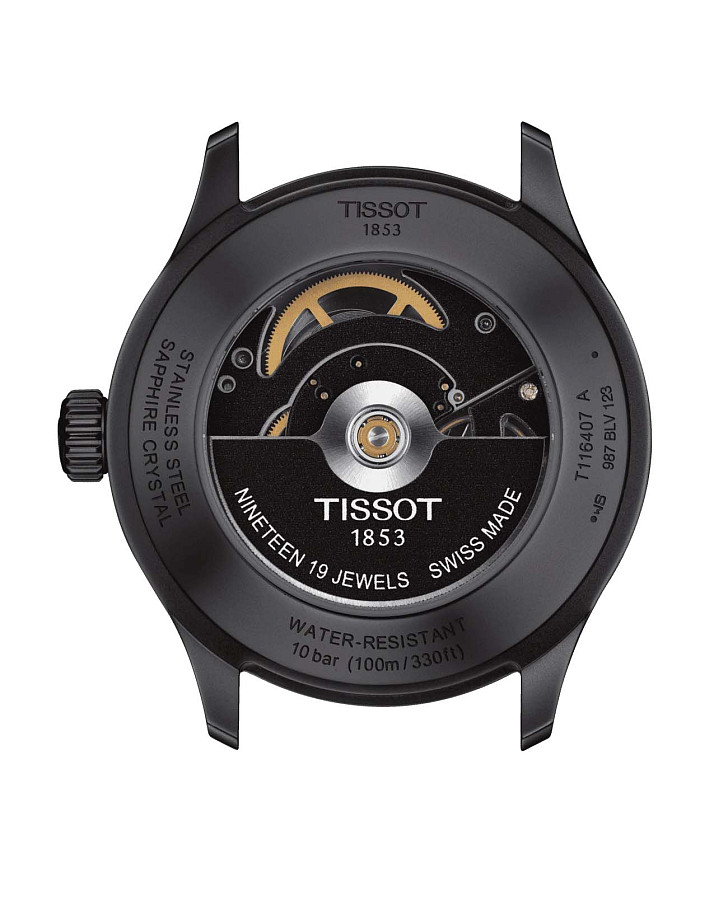 Часы Tissot Gent XL Swissmatic T116.407.36.051.01 — сталь металл, Швейцария