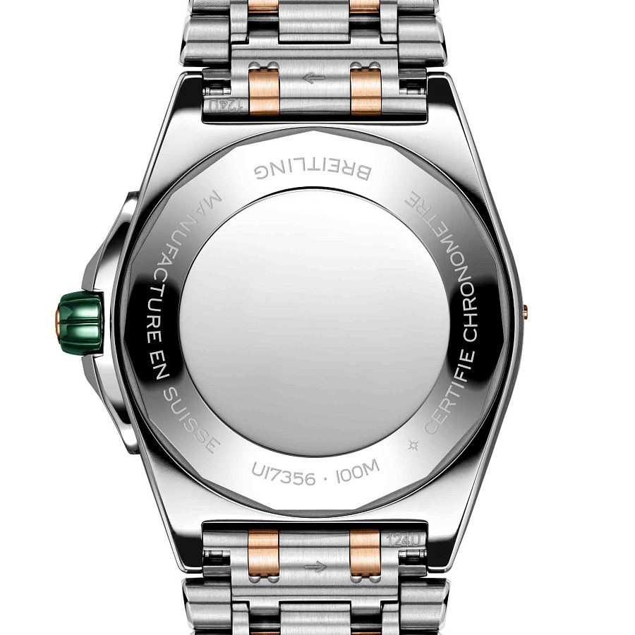 Часы Breitling Super Chronomat Automatic 38 U17356531L1U1 — механические, сталь металл