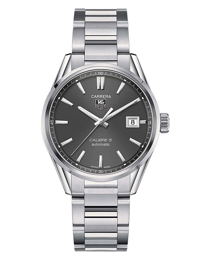 Часы TAG Heuer Carrera WAR211C.BA0782 — мужские, серый