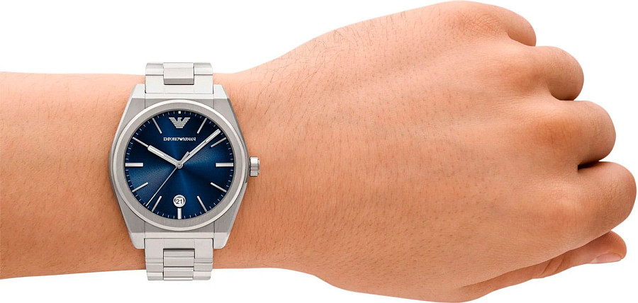 Часы Emporio Armani Federico AR11620 — мужские, нержавеющая сталь