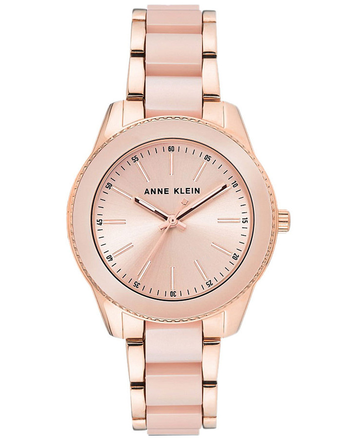 Часы Anne Klein Plastic 3214LPRG — женские, розовый