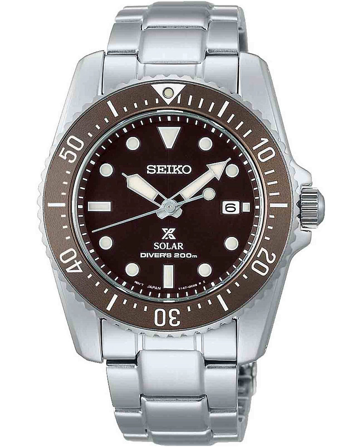Часы Seiko Prospex SNE571P1 — мужские, коричневый