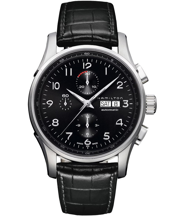 Часы Hamilton Jazzmaster Maestro Auto Chrono H32716839 — мужские, черный