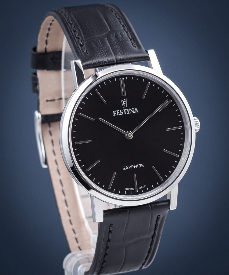 Часы Festina Classics F20012/4 — кварцевые, сталь металл