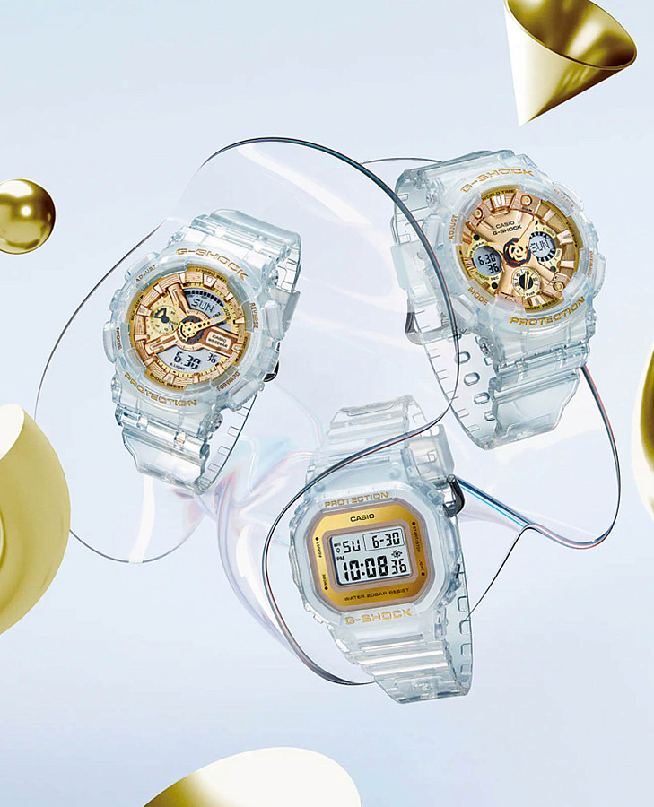 Часы Casio G-Shock GMA-S110SG-7AER — Япония, электронные