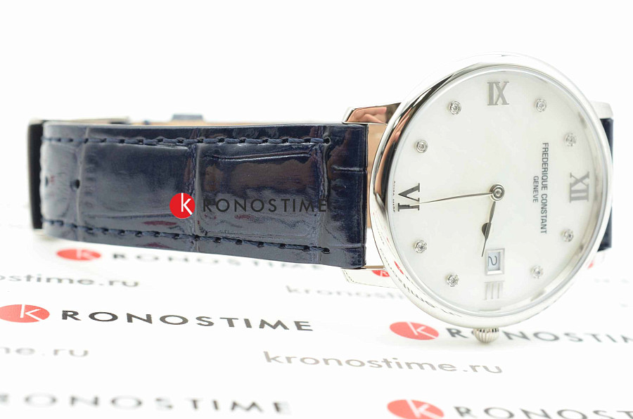 Часы Frederique Constant Slimline Ladies FC-220MPWD3S6 — Швейцария, кварцевые