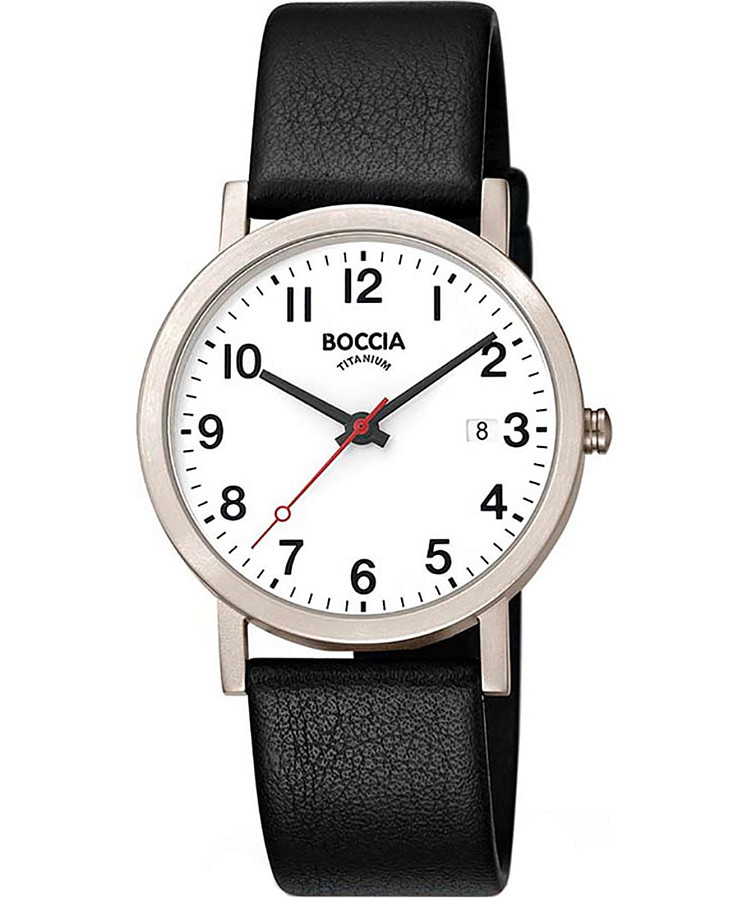 Часы Boccia Titanium 3622-03 — мужские, белый