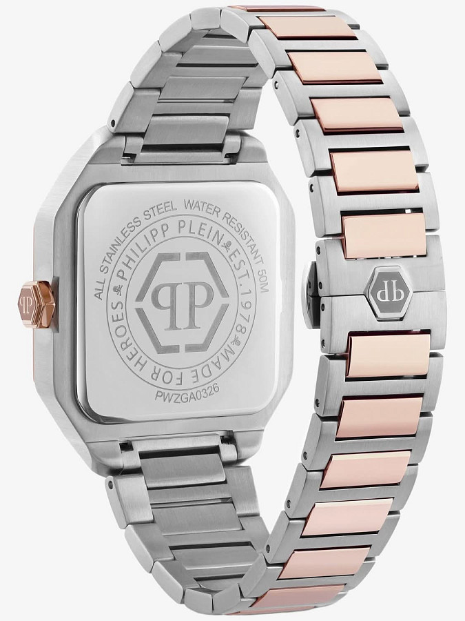 Часы Philipp Plein Edge PWZGA0326 — нержавеющая сталь с ip-покрытием, мужские