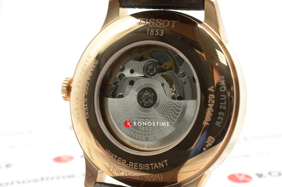 Часы Tissot Chemin des Tourelles GMT T099.429.36.038.00 — Швейцария, механические