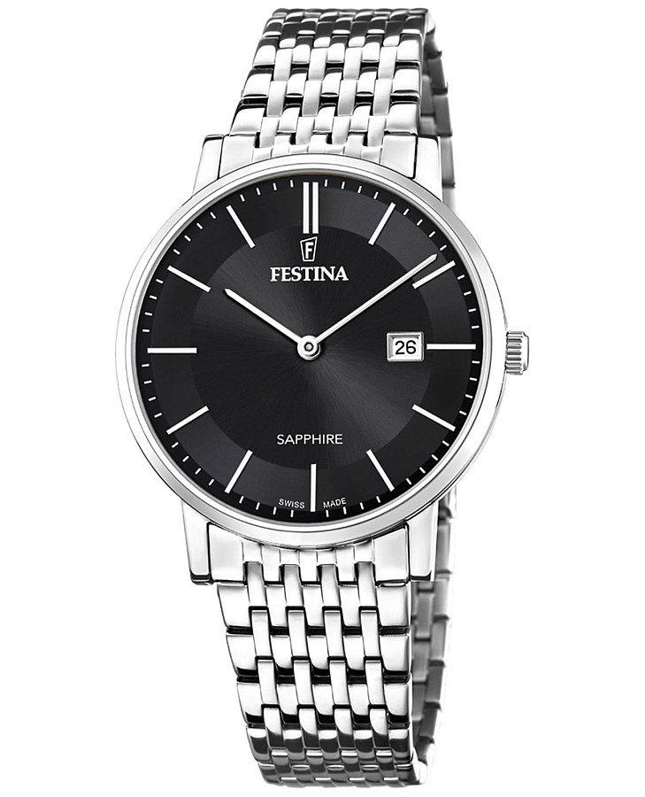 Часы Festina Classics F20018/3 — мужские, черный