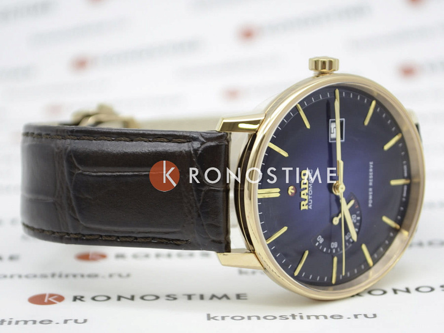 Часы Rado Coupole Classic Automatic Power Reserve R22879215 — мужские, кожаный