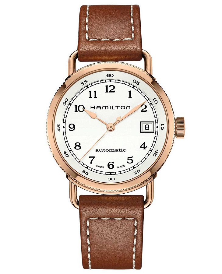 Часы Hamilton Khaki Navy Pioneer Auto H78205553 — женские, белый