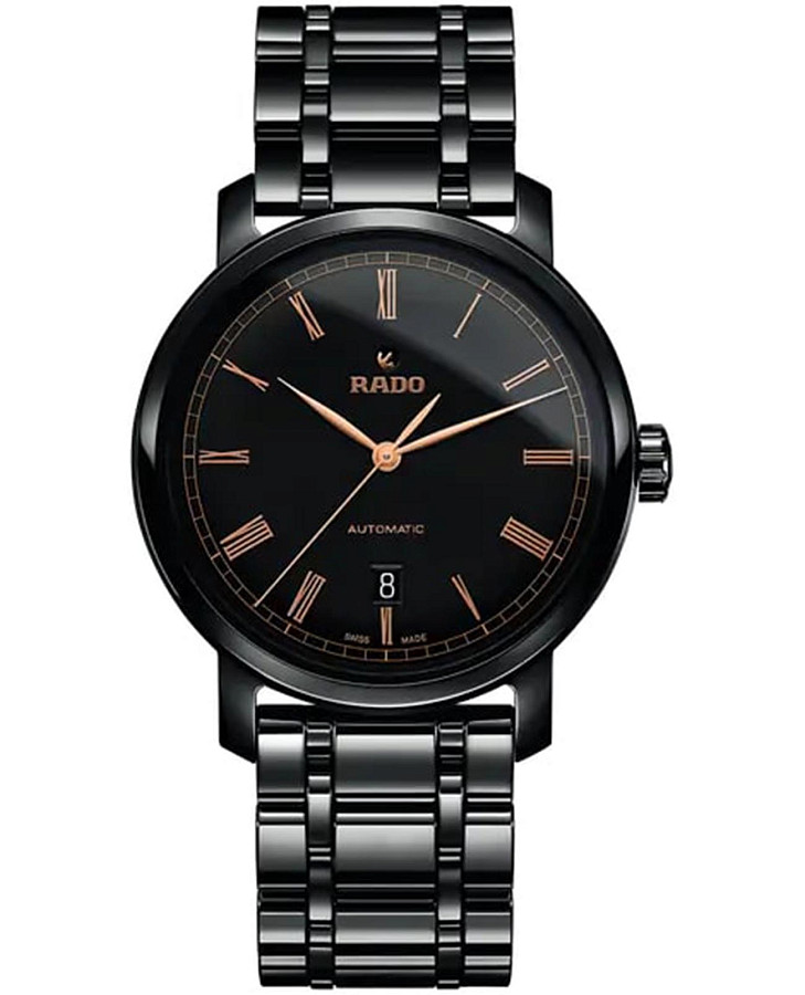 Часы Rado Diamaster R14805162 — мужские, черный
