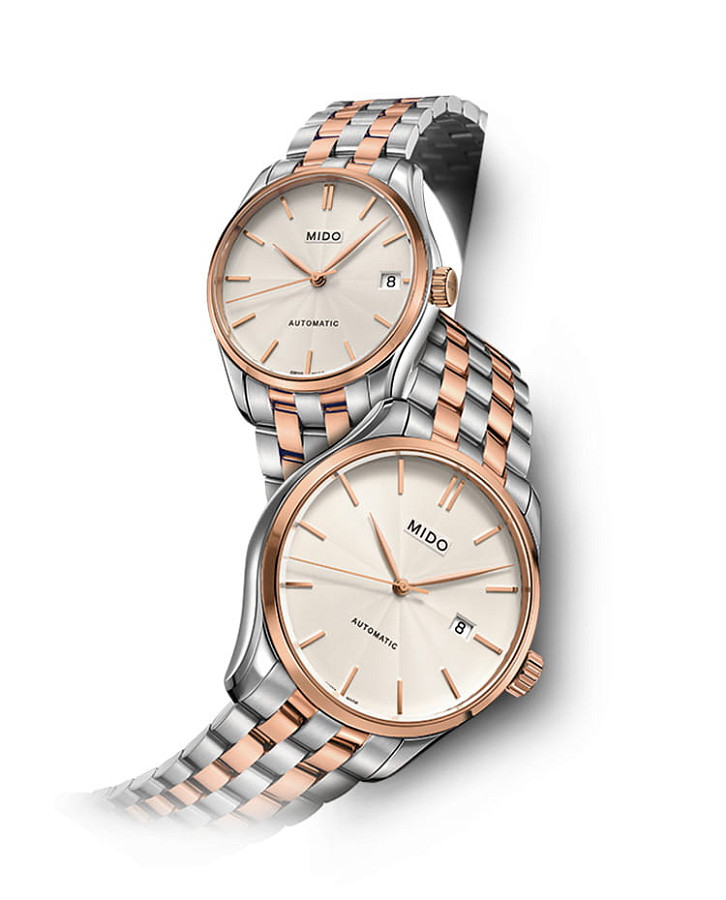 Часы Mido Belluna Lady M024.207.22.031.00 — механические, сталь металл