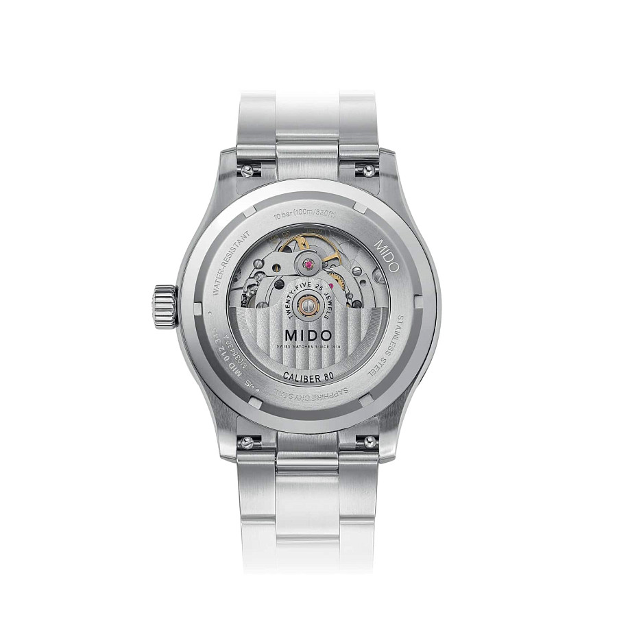 Часы Mido Multifort M M038.430.11.031.00 — серебристый, металл сталь