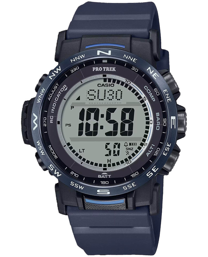 Часы Casio Pro Trek PRW-35Y-2DR (PRW-35Y-2) — мужские, серый