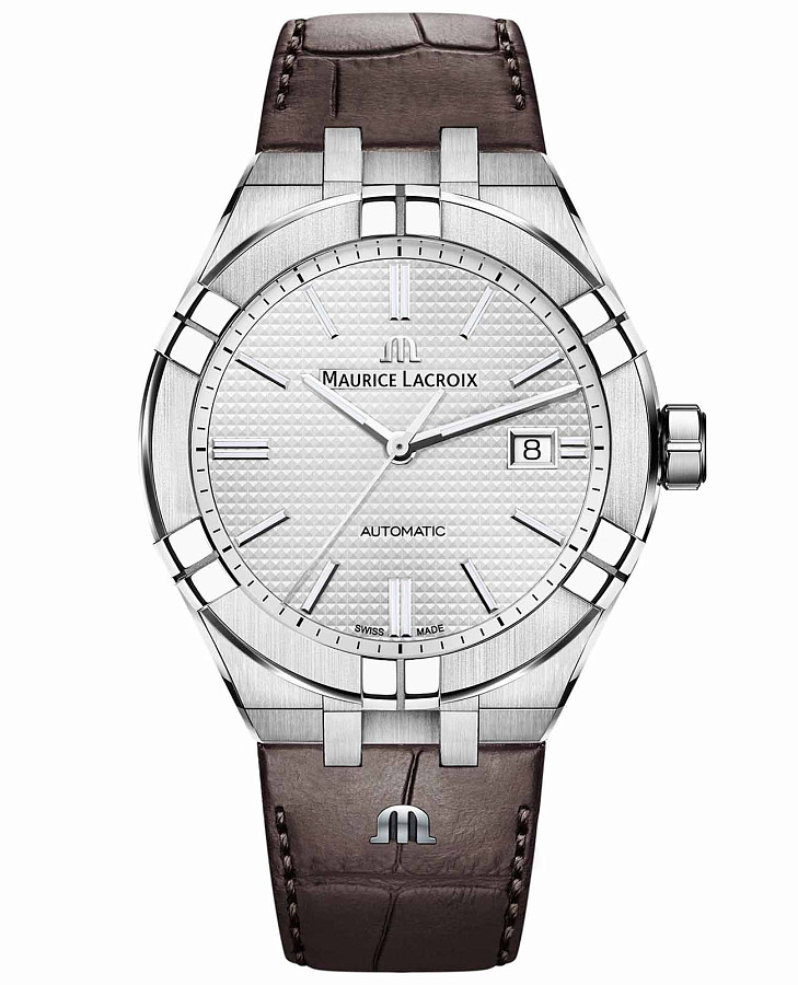 Часы Maurice Lacroix Aikon Automatic AI6008-SS001-130-1 — мужские, серебристый