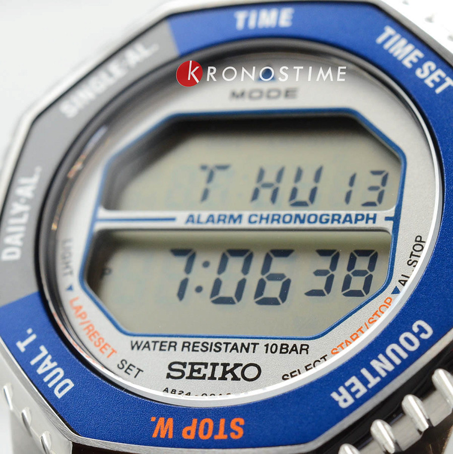 Часы Seiko Rotocall Digital SMGG21P1 — мужские, нержавеющая сталь