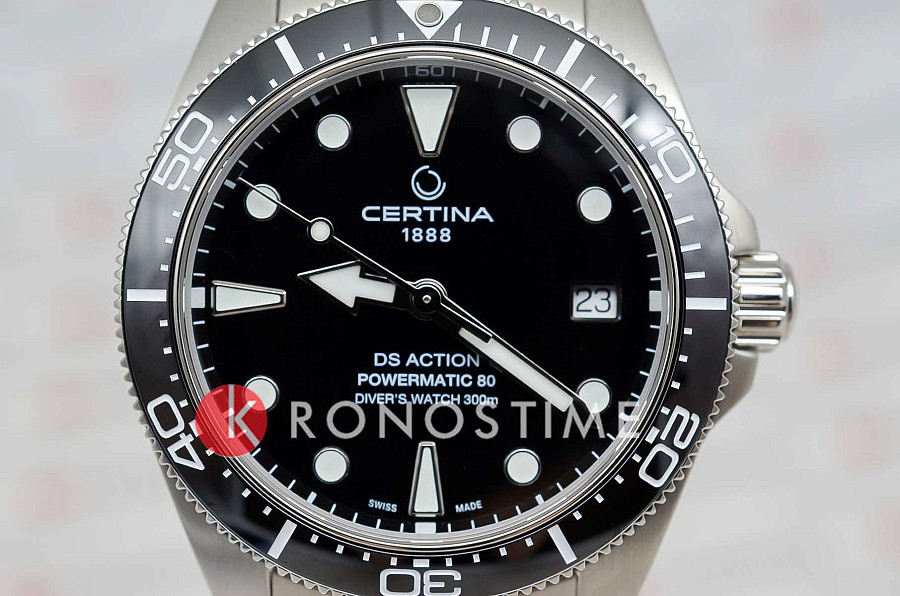 Часы Certina DS Action Diver C048.807.11.051.00 — сталь металл, Швейцария