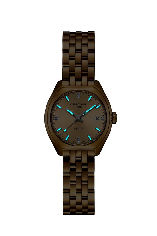 Часы Certina DS-2 Lady C049.210.33.026.00 — кварцевые, сталь металл