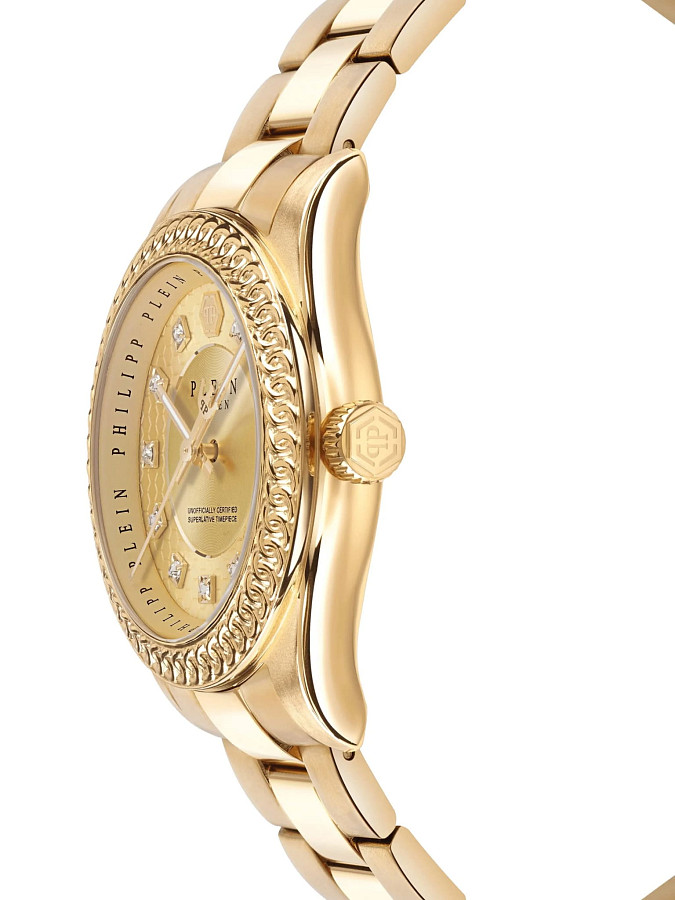 Часы Philipp Plein Queen Supreme PW7FA0526 — кварцевые, сталь металл