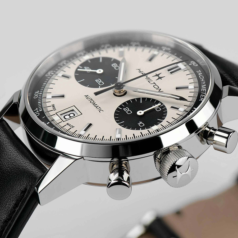 Часы Hamilton American Classic Intra-Matic Auto Chrono H38416711 — Швейцария, механические