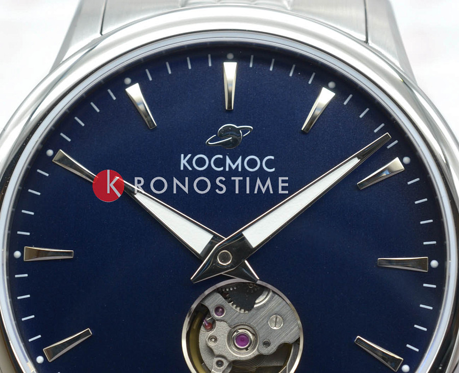 Часы Космос Телескоп K 304.10.36 — сталь металл, Россия